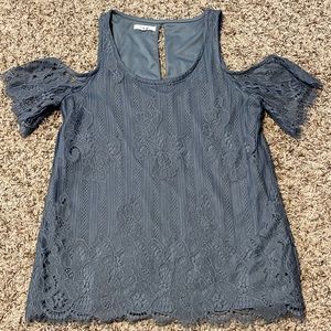 Maurice’s Cold Shoulder Lace Top